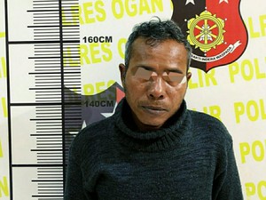 Tampang Nurdin yang Tembak Mati Warga Muara Enim Terduga Pencuri Motor