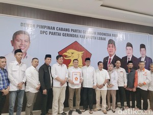 Gerindra Usung Sanuji-Dita di Pilkada Lebak 2024