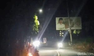 PJU Jedag-jedug di Sukabumi Viral, Dishub Turun Tangan