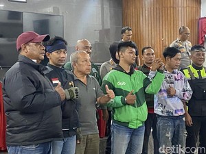 Bentrok Ojol Vs Sopir Angkot di Sukabumi Berakhir Damai