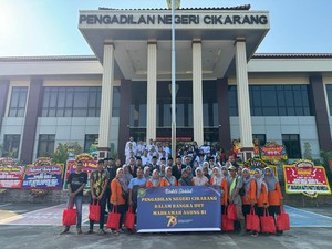HUT Ke-79 MA, PN Cikarang Pamer Inovasi Sistem Peradilan Elektronik