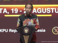 Jokowi Puji KPU Sukses Selenggarakan Pilpres dan Pileg Tahun 2024