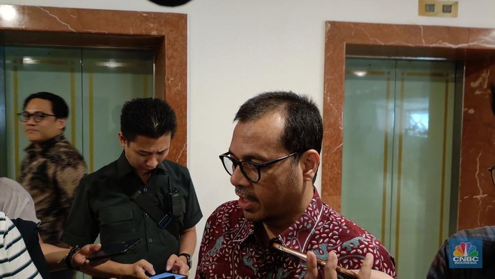Wakil Menteri Kominfo Nezar Patria. (CNBC Indonesia/Novina Putri)
