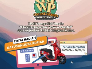 WOW! Ada Hadiah Ratusan Juta di Fazzio GGWP Online Design Competition