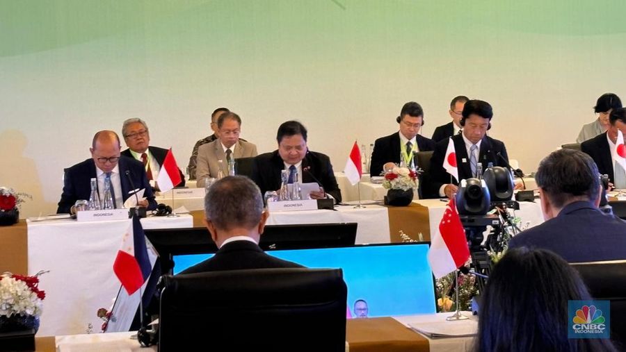 Acara The 2nd Asia Zero Emission Community Ministerial Meeting di Jakarta, Rabu, (21/8/2024). (²©²ÊÍøÕ¾/Firda Dwi Muliawati)