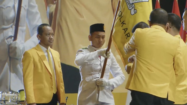 Bahlil Lahadalia akhirnya resmi menjadi Ketua Umum Golongan Karya (Golkar), menggantikan Airlangga Hartarto yang mundur. Bahlil ditetapkan menjadi Ketum Golkar di Musyawarah Nasional (Munas) XI Golkar yang berlangsung di JCC Senayan, Jakarta, Rabu (21/8/2024). (Tangkapan Layar Youtube Golkar Indonesia)