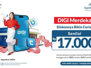 Sambut HUT RI Ke-79 bank bjb Beri Diskon untuk Pengguna DIGI