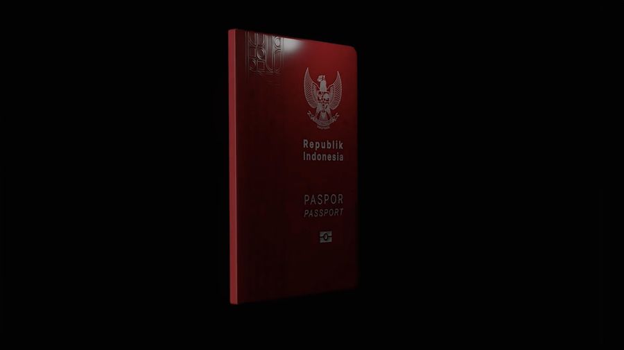 Desain Paspor baru Indonesia. (Tangkapan Layar Youtube Ditjen Imigrasi)
