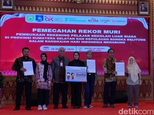 Bank Sumsel Babel Buka 3.000 Rekening Tabungan Pelajar Disabilitas