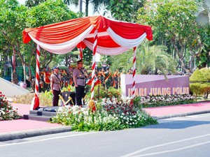 Kapolri Pimpin Peringatan Hari Juang Polri di Surabaya: Ini Perjalanan Penting