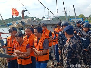 KKP Amankan Kapal Ikan Ilegal Berbendera Vietnam di Perairan Natuna Utara