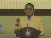 Bahlil Singgung Jokowi Berkemeja Kuning: Saya Pikir Kader Baru Golkar