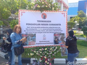 JAAN Hadiri Sidang Kasus Agus Landak Pembacok Anjing Lato di PN Solo