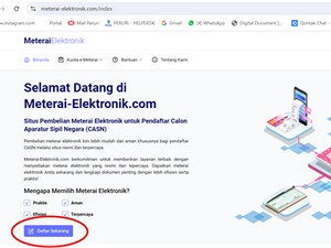 Cara Membeli & Membubuhkan e-Meterai CPNS 2024, Jangan Salah!
