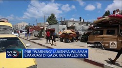 Video: PBB Warning Luas Wilayah Evakuasi di Gaza, 86% Palestina