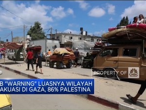 Video: PBB Warning Luas Wilayah Evakuasi di Gaza, 86% Palestina