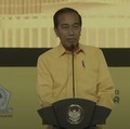 Jokowi Akhirnya Bongkar Alasan Pakai Kemeja Kuning di Munas Golkar