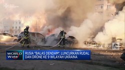 Video: Rusia Balas Dendam, Luncurkan Rudal & Drone ke Wilayah Ukraina