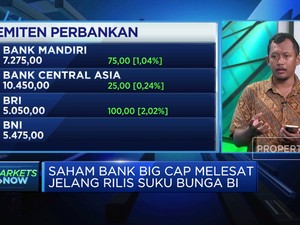 Video: Saham Big Caps Melesat Jelang Rilis Suku Bunga BI