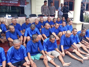 33 Orang Ditangkap Selama Operasi Sikat 2 Musi di Mura