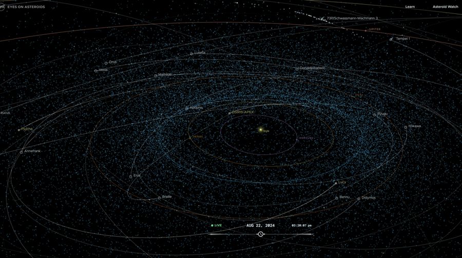 Asteroid Psyche. (NASA)