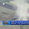 Detik-Detik Serangan Drone Ukraina, Tiga Jembatan Hancur