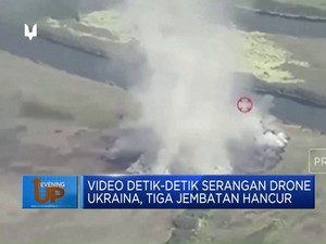 Detik-Detik Serangan Drone Ukraina, Tiga Jembatan Hancur