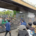 Setelah Gerbang Roboh, Begini Kondisi Terbaru Belakang Gedung DPR