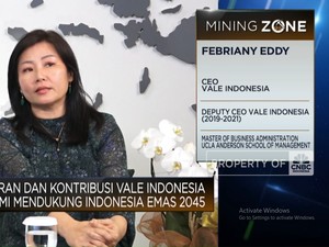 Hilirisasi Nikel RI, Vale Genjot Produksi Hingga Bangun 3 Smelter Baru