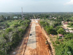 Hutama Karya Target Pembangunan Dua Ruas Tol Trans Sumatera Ini Kelar 2025