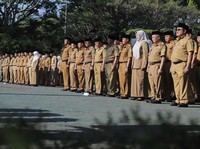 Ilustrasi PNS di Kabupaten Bandung.