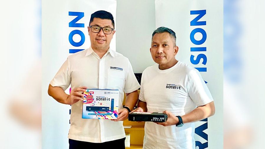 Peluncuran Transvision Satelit. (Dok. Transvision)