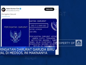  Peringatan Darurat Garuda Biru Viral Di Medsos, Ini Maknanya