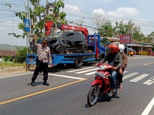 Ternyata Ini Alasan Pemilik Tinggalkan Jazz Masuk Parit di Gunungkidul