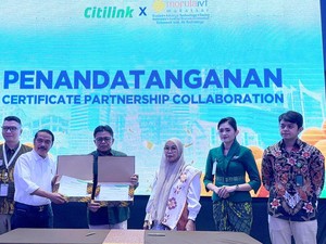 Citilink Gandeng Klinik Fertilitas Makassar dan Mendapat Rating iDBBB- dari Pefindo