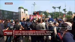 Ribuan Buruh-Mahasiswa 