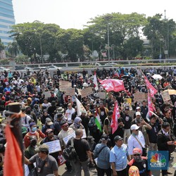 6 Aksi Demo Terbesar Era Jokowi: Ciptaker, UU KPK hingga RUU Pilkada