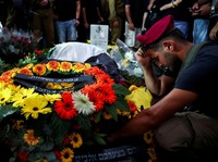 Potret Pemakanan Tentara IDF yang Tewas Dibom Jet Tempur Israel