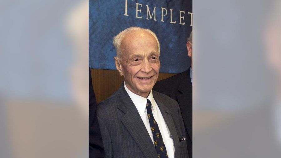 Sir John Templeton. (AP Photo/Ed Bailey)