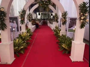 Pernikahan Viral, Tendanya Panjang 50 Meter, Tutupi Rumah dan Jalan Warga