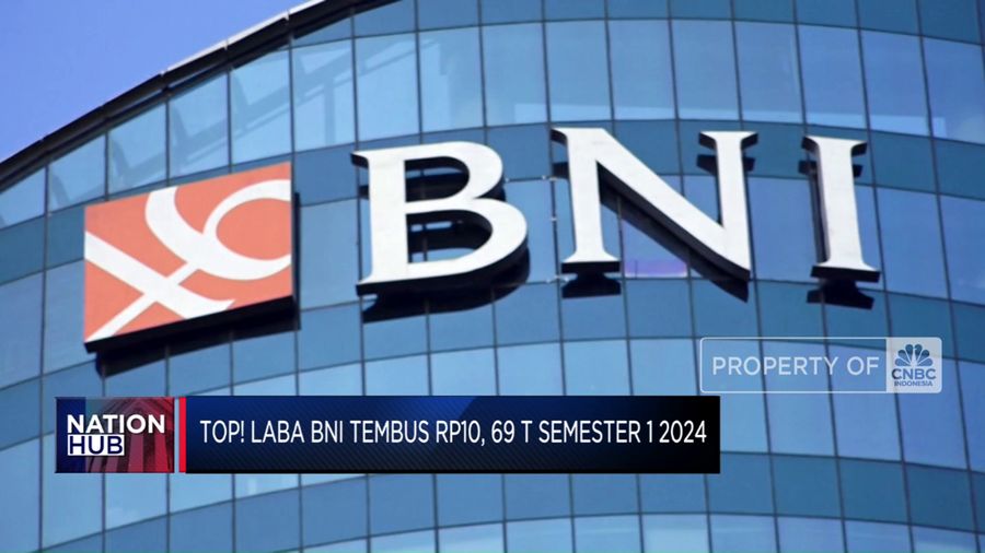 Top! Laba BNI Tembus Rp10, 69 T Semester 1 2024