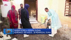 Wabah Kolera Serang Sudan, 593 Kasus, 28 Meninggal Dunia