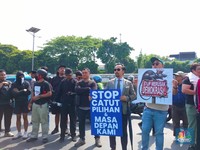 Ada Demo Besar Hari Ini, Begini Rekayasa Lalu Lintas DPR-Patung Kuda
