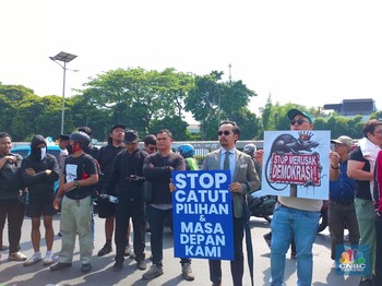 Ada Demo Besar Hari Ini, Begini Rekayasa Lalu Lintas DPR-Patung Kuda