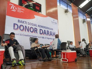 Momen Peringatan HUT Ke-79 RI, bank bjb Gelar Donor Darah