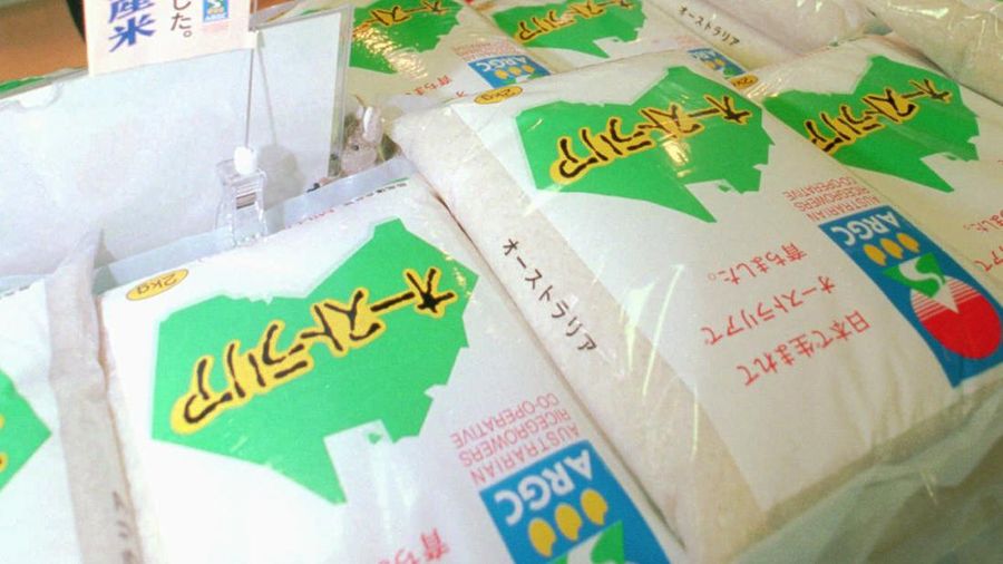 Beras Jepang. (AP Photo/Shizuo Kambayashi)