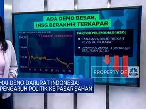 Ramai Demo Darurat Indonesia: Ini Pengaruh Politik Ke Pasar Saham