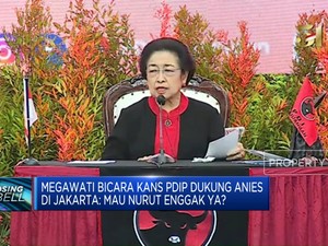 Video: Megawati Singgung Dukungan PDIP ke Anies di Jakarta