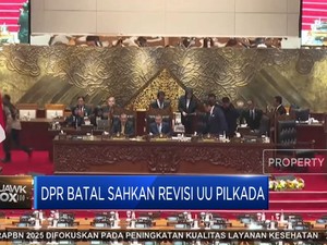 Video: DPR Batal Sahkan Revisi UU Pilkada, Ini Sebabnya
