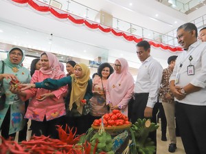 Iriana Jokowi Ajak Ibu-ibu di Makassar Kelola Hortikultura di Rumah
